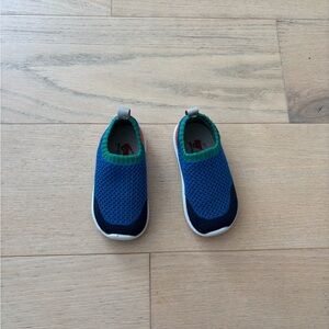 See Kai run toddler blue green and orange color sneakers, size 5
